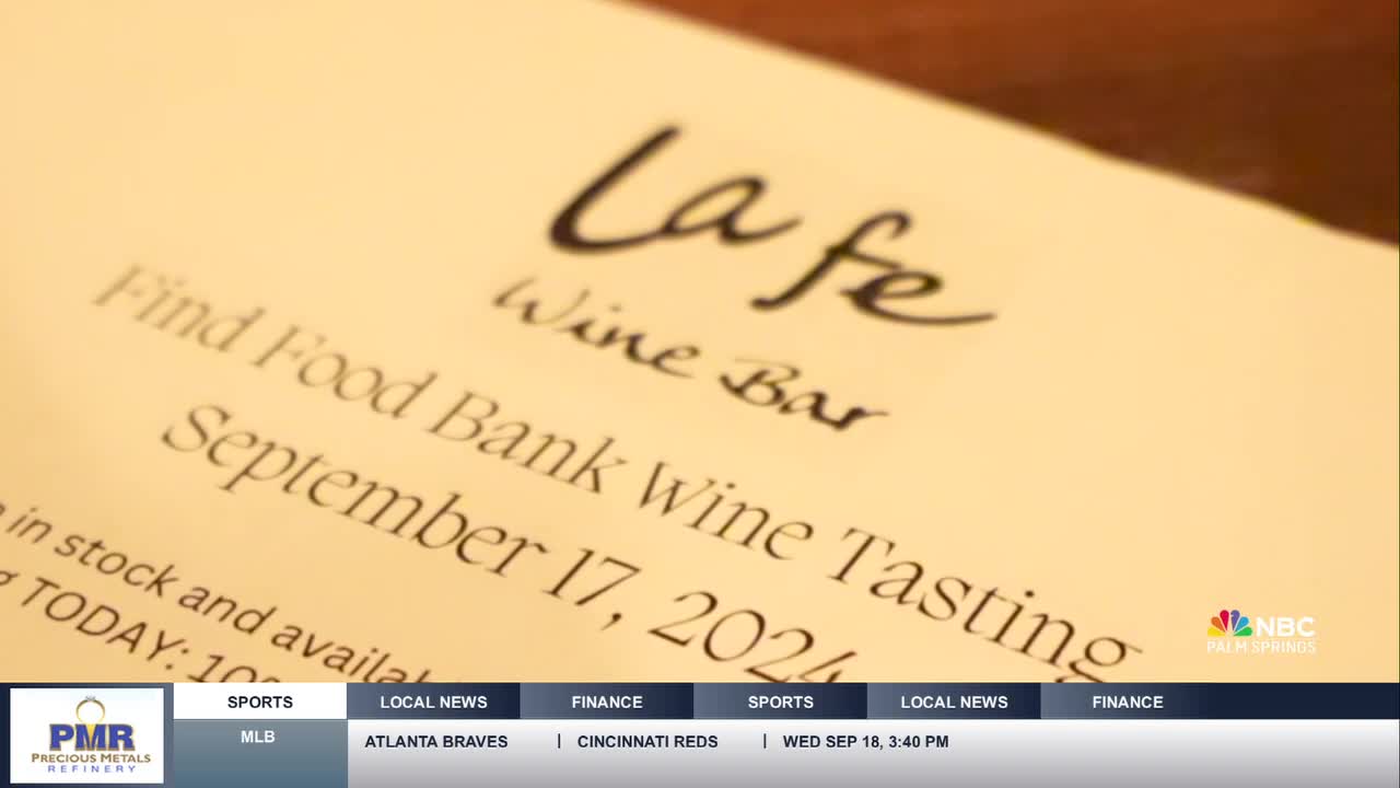 La Fe Wine Bar Partners with Find Food Bank to Combat Hunger During Hunger Action Month [Video]