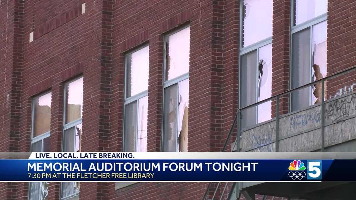 Plans for Memorial Auditorium explored at community forum [Video]