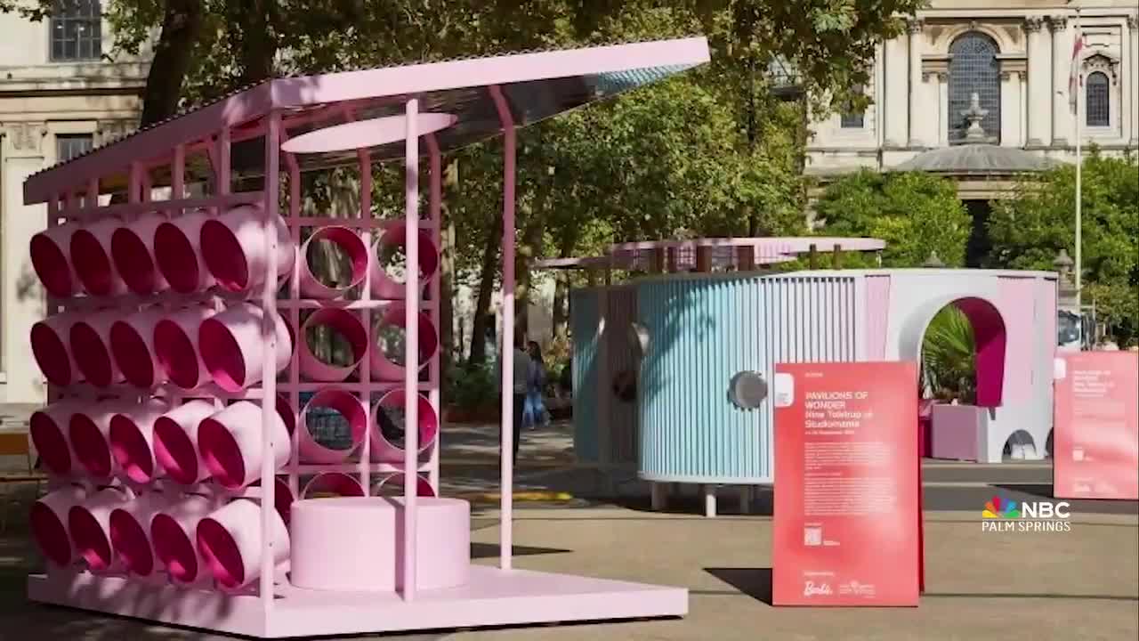 Palm Springs Meets Barbie Dream House at London Design Festival [Video]