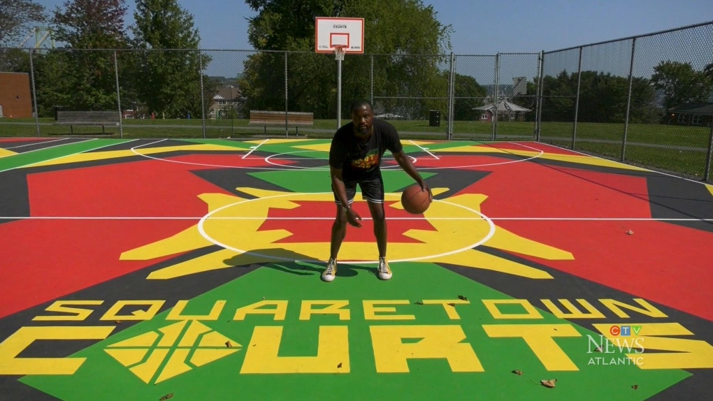 Halifax artist fulfills dream on basketball court [Video]