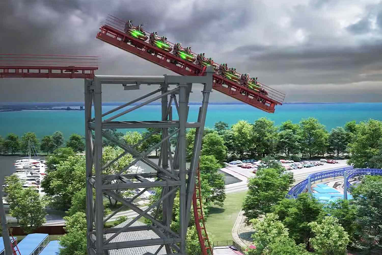 A Record-Breaking ‘Tilt’ Coaster Is Coming to Cedar Point: All About Siren’s Curse [Video]