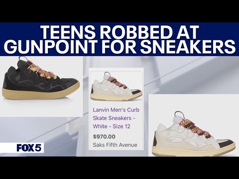 Teens robbed at gunpoint for Lanvin sneakers at school bus stop in Maryland [Video]