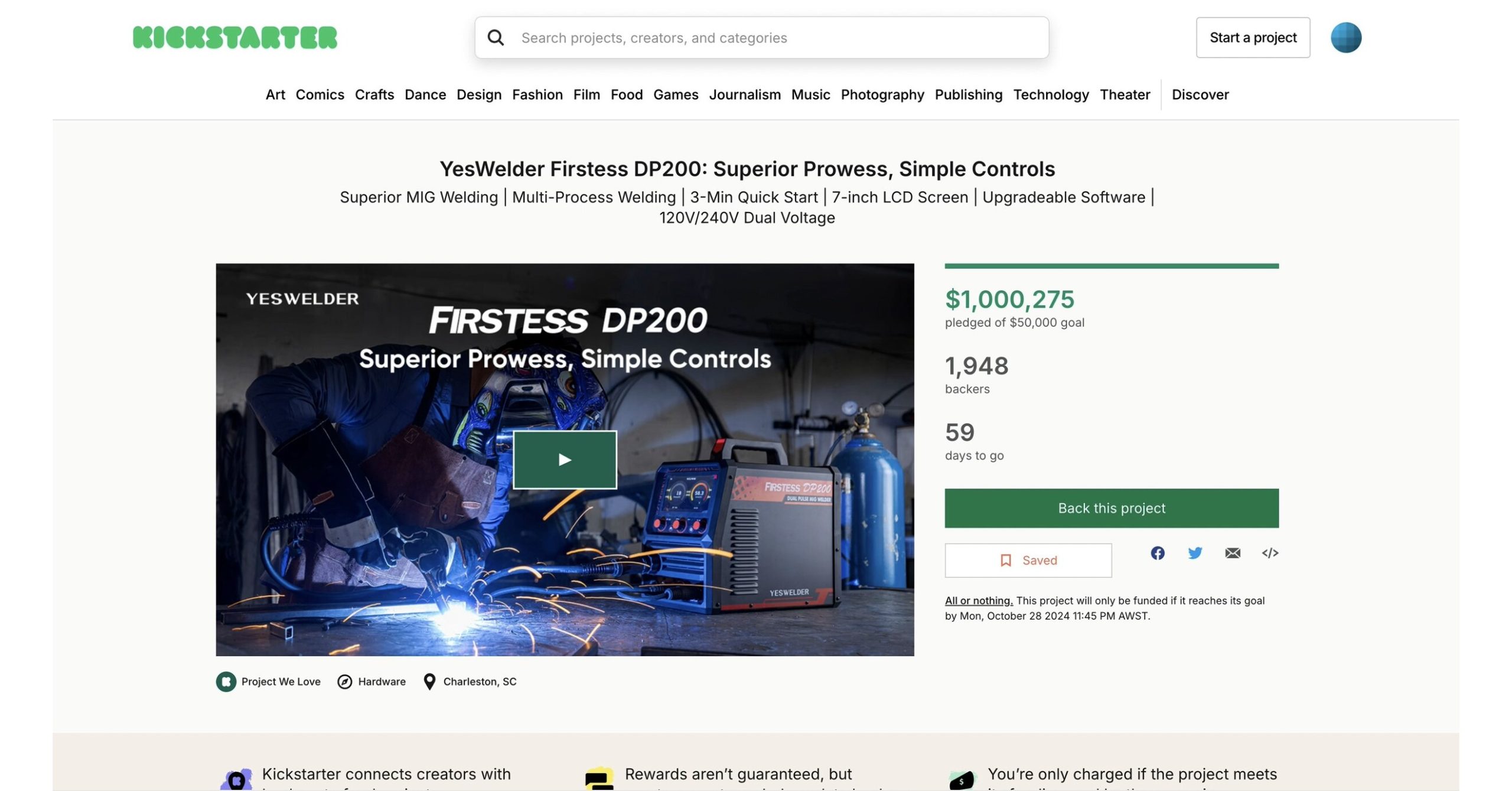 YesWelder’s Firstess DP200: Redefining Welding for Everyone [Video]