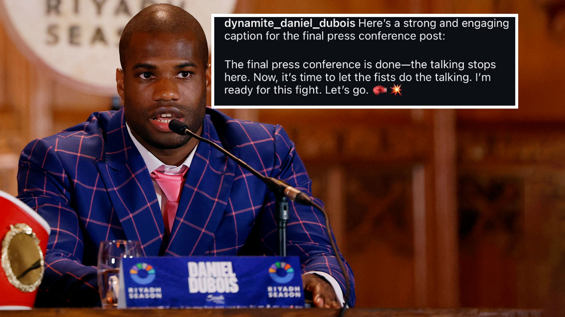 Boxing fans spot Daniel Dubois’ funny social media gaffe as they compare it to ex-Premier League star’s iconic tweet [Video]