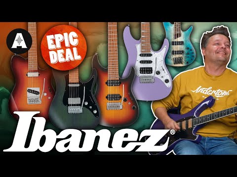 EPIC DEALS on Ibanez Guitars! – AZs, 7-Strings, Basses & More! [Video]