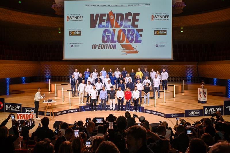 Vende Globe Skippers gather for Press Conference in Paris [Video]