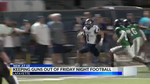 Weapons detection systems helping keep LPSS high school football fans safe [Video]