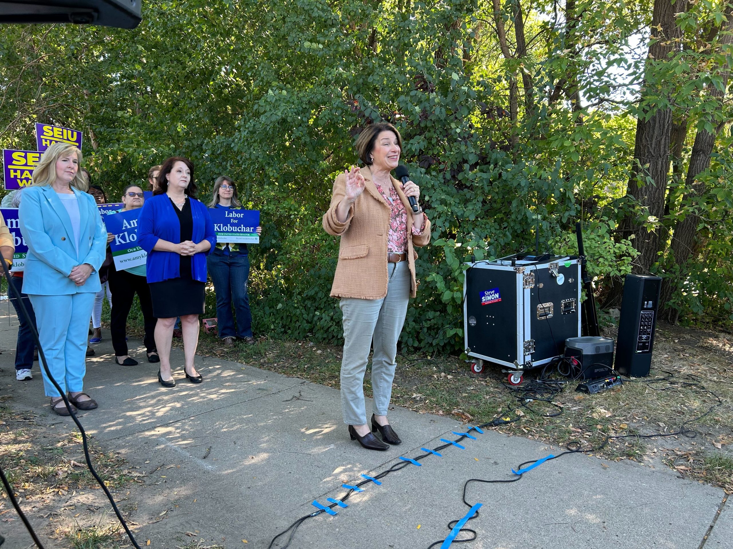 Sen. Klobuchar addresses election oversight and protections [Video]