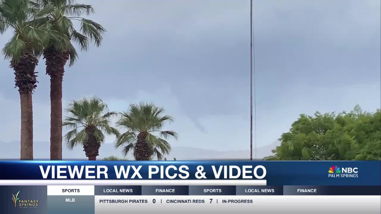 Cold Air Funnels Spotted Over Palm Desert: Unique Weather Phenomenon Captured [Video]