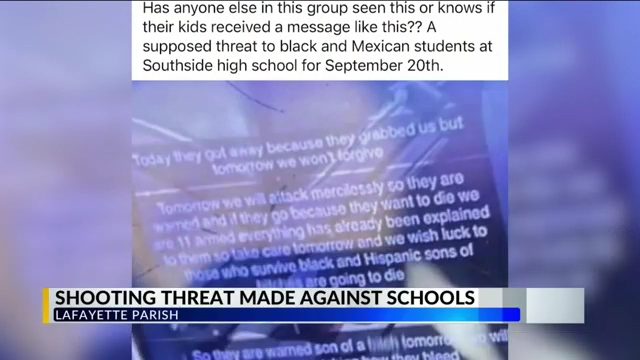 Lafayette Parish School System says recent shooting threat originated out-of-state [Video]