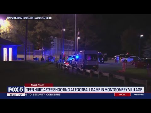 17-year-old injured in shooting at football game in Montgomery County [Video]