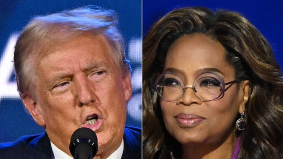 Trump Bashes Oprah Over Harris Event In Late Night Meltdown: 