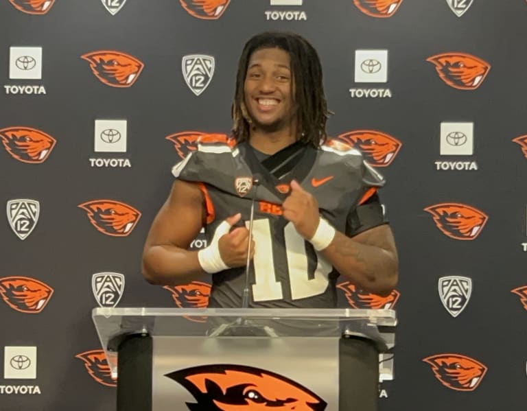 WATCH: Oregon State Football Talks Win Over Purdue [Video]