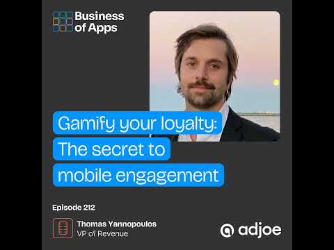 #212: Gamify your loyalty: the secret to mobile engagement with Thomas Yannopoulos, VP of Revenue… [Video]