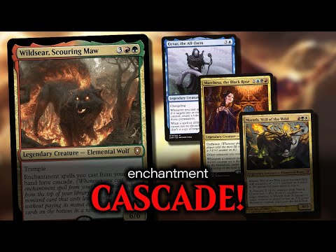 eedi-H – Wildsear Gruul Enchantment Cascade | Magic Online EDH Game Play [Video]