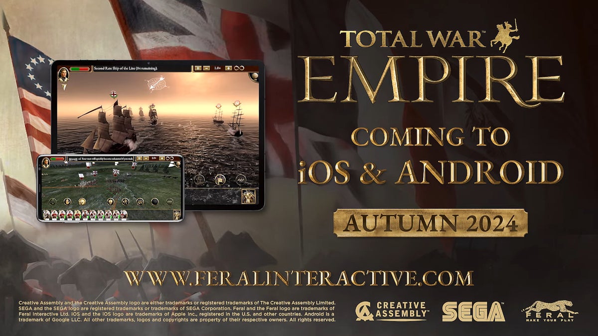 Total War: Empire coming soon to Android and iOS devices [Video]