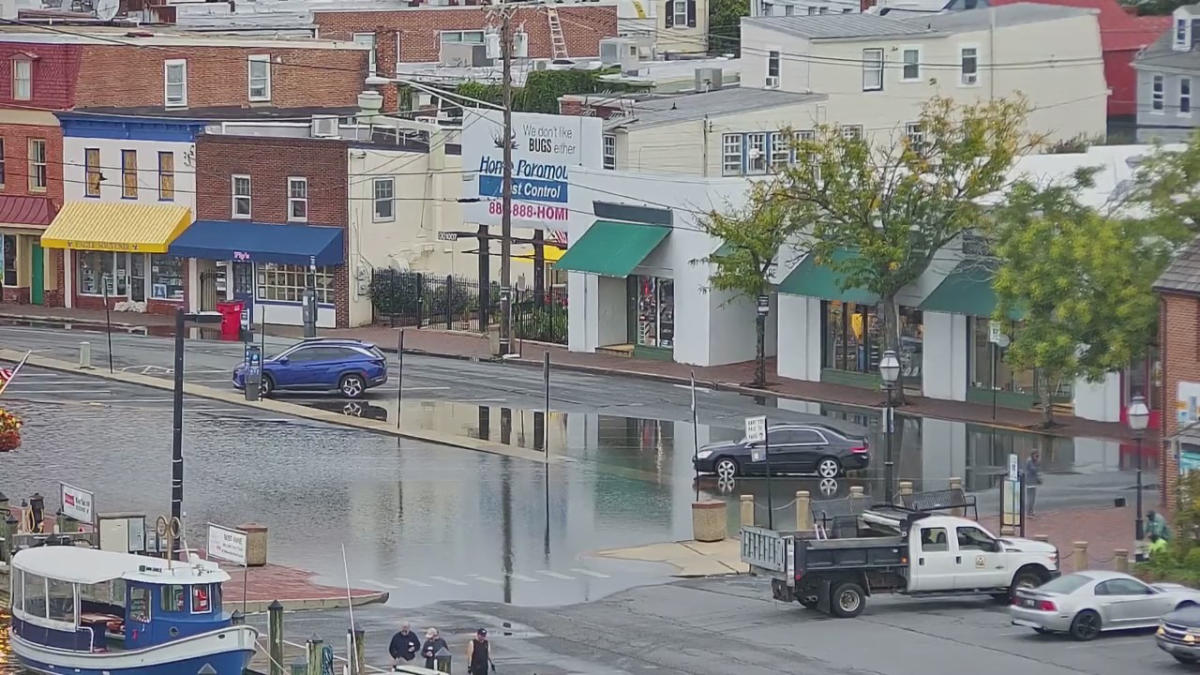 Streets in flood-prone Annapolis underwater Monday [Video]