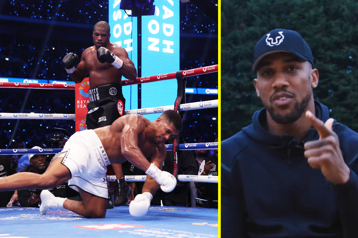 ‘The problem is’ – Anthony Joshua speaks out as he posts first video message after Daniel Dubois KO