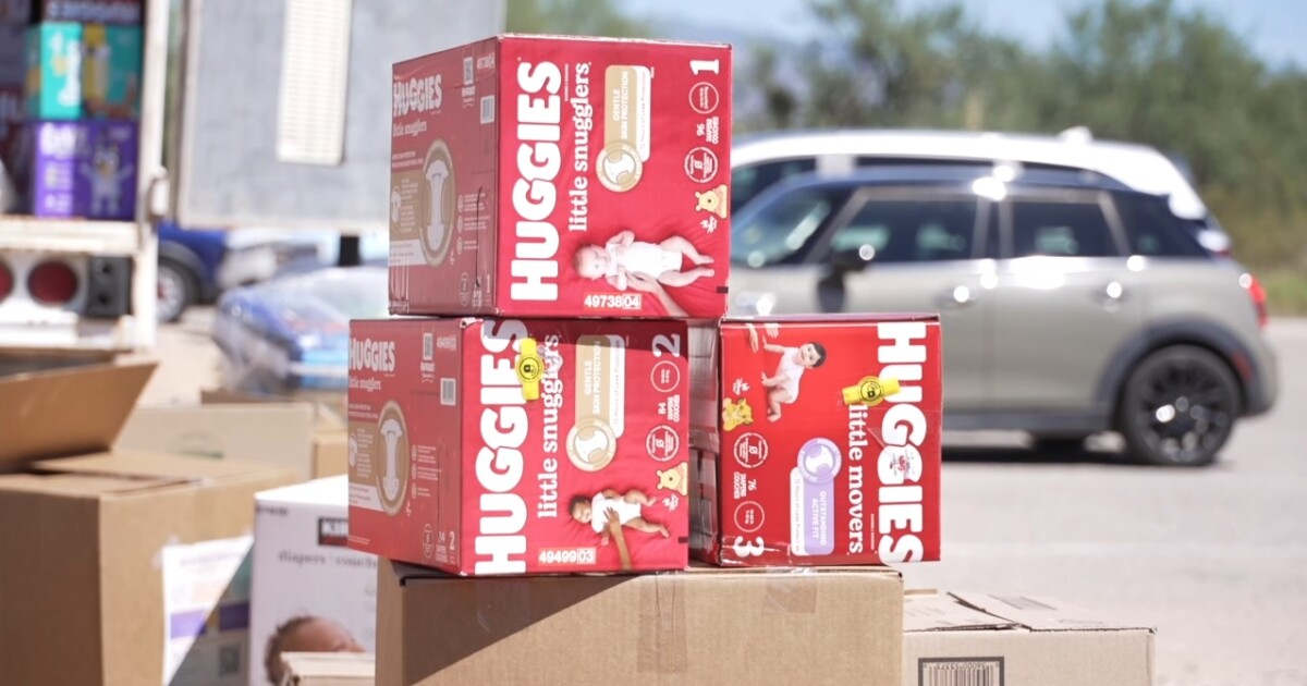 Vail School District diaper drive collects over 200,000 diapers for charity [Video]