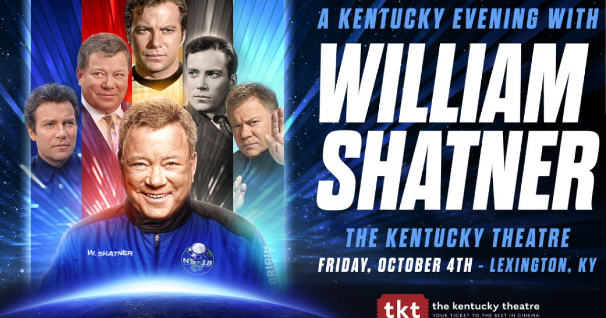 William Shatner coming to the Kentucky Theatre in Lexington on Oct. 4 [Video]