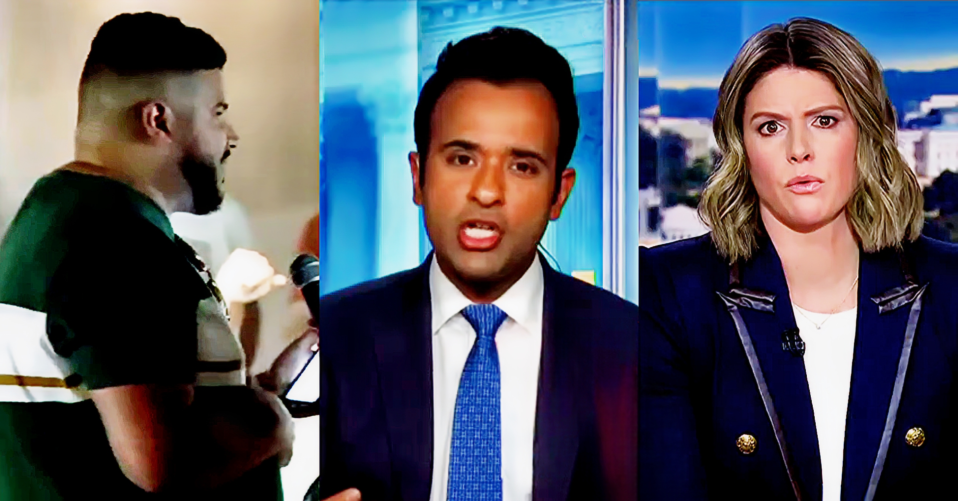 Vivek Ramaswamy Lies To Kasie Hunt on Springfield Man N-Word [Video]