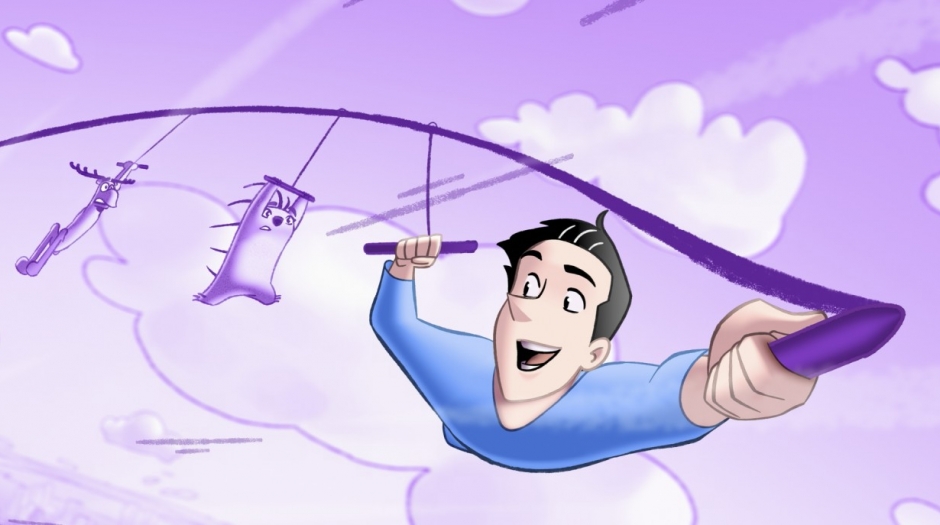 Bringing 3D Lighting Effects to 2D Animation in Harold and the Purple Crayon [Video]