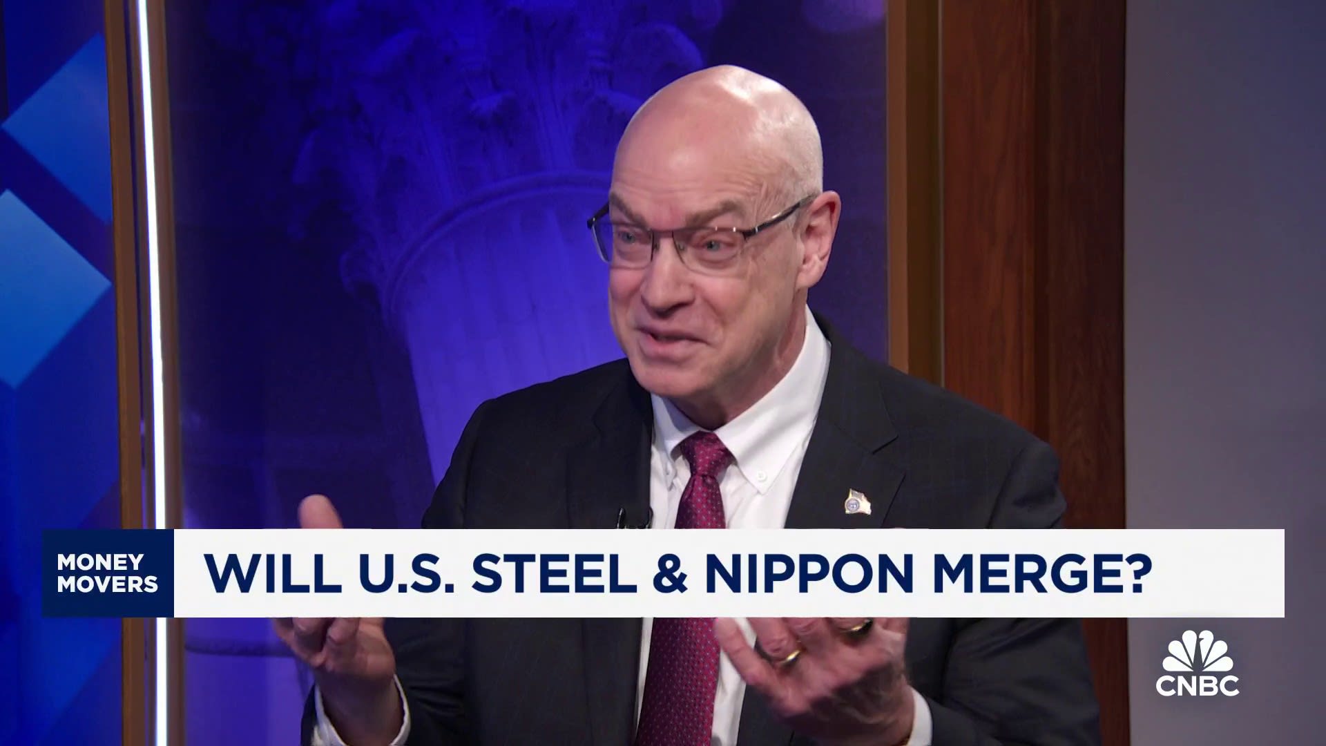 Watch CNBCs full interview with U.S. Steel CEO David Burritt [Video]