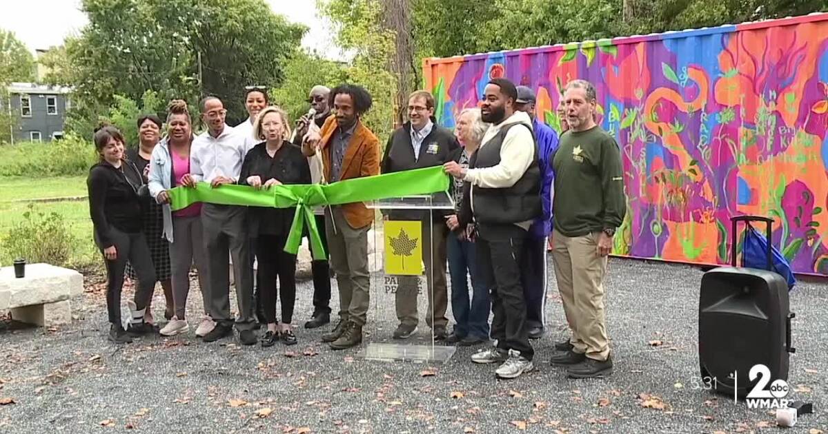 Baltimore’s newest green space, the Francis Ellen Harper Park [Video]