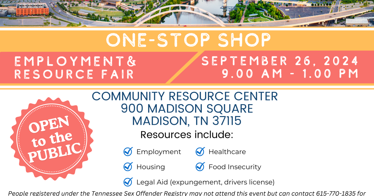 Nashville Community Resource Center job and resource fair [Video]