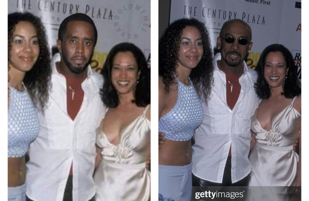 Debunked: A doctored image falsely claims to show Kamala Harris posing with Sean 