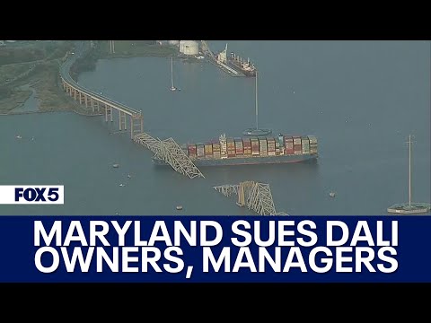 Maryland sues Dali ship owners, managers over Baltimore’s Key Bridge collapse [Video]