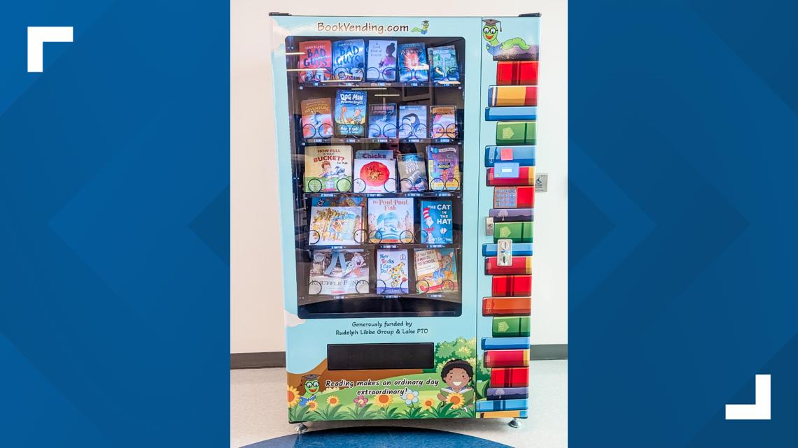 Lake Elementary School to debut new book vending machine [Video]