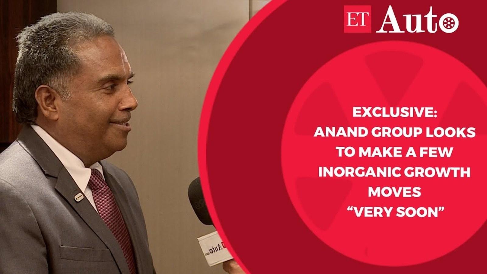 Exclusive: Anand Group looks to make a few inorganic growth moves very soon [Video]