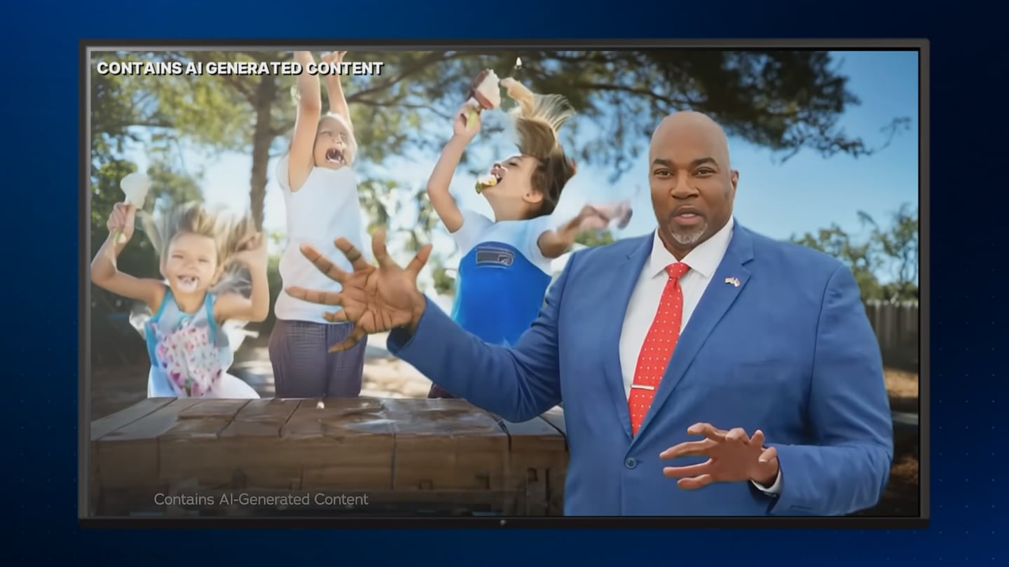 New NC political ad draws criticism for using AI-generated images  WSOC TV [Video]