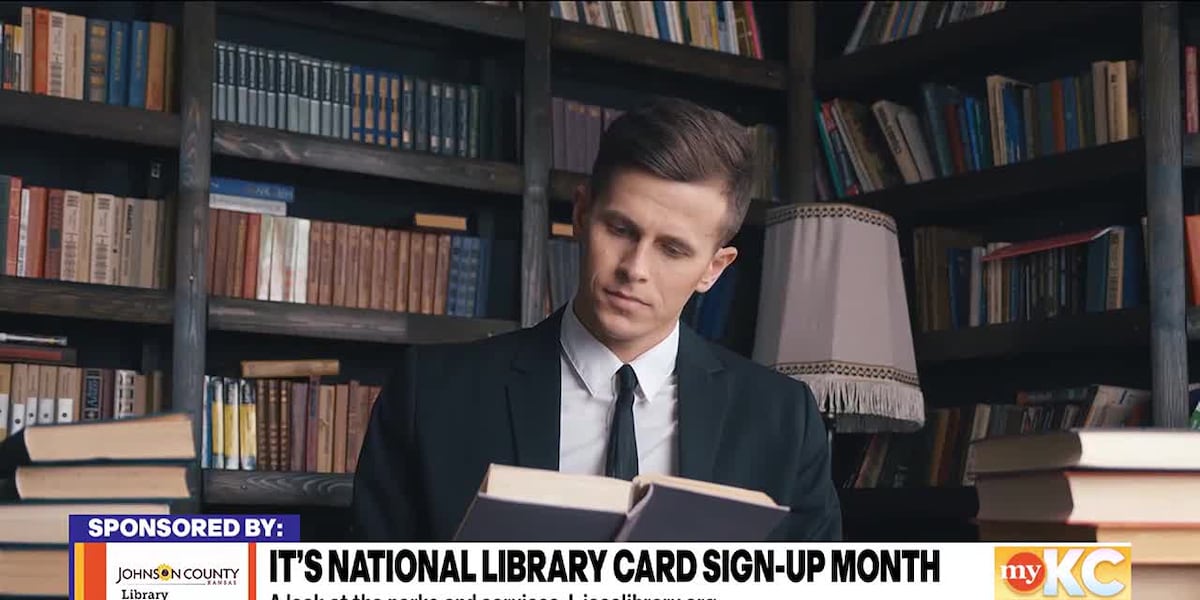 National Library Card Month with the Johnson County Library [Video]