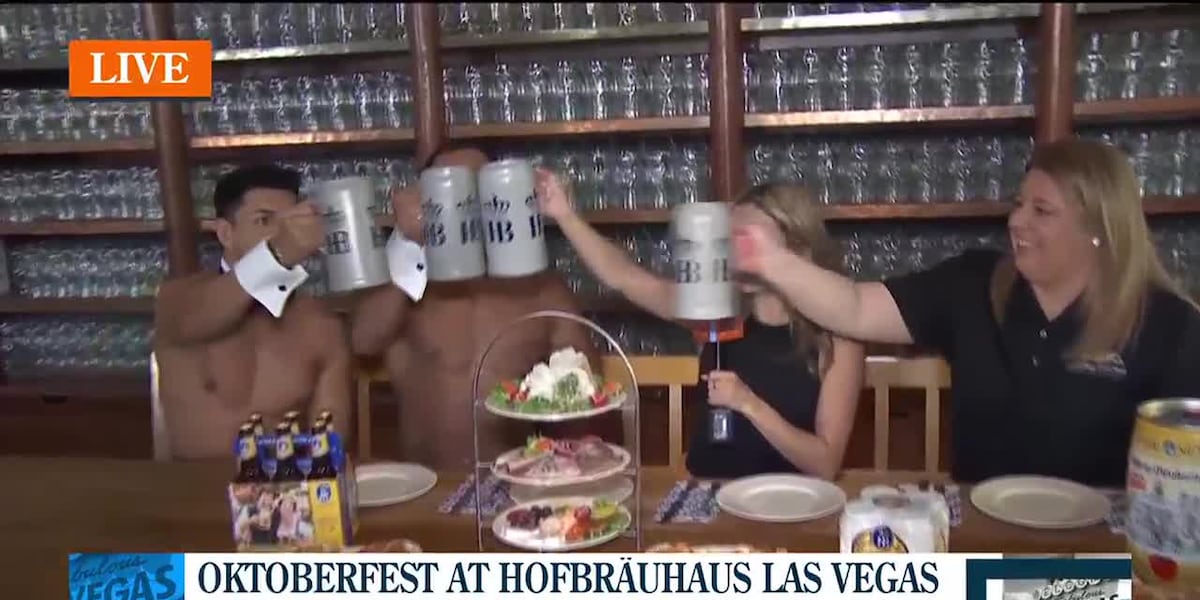 20th Anniversary of Oktoberfest at Hofbrauhas Las Vegas! [Video]