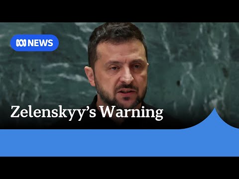 Volodymyr Zelenskyy warns of ‘nuclear disaster’ in UN address | ABC News [Video]