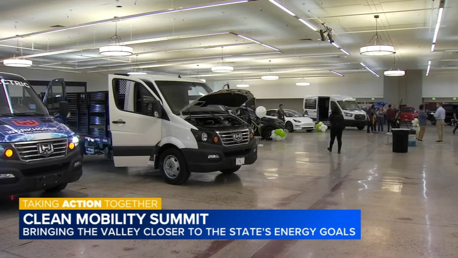 Showcase of green transportation in the Valley at the first Clean Mobility Summit [Video]