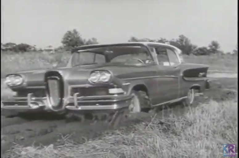 BangShift.com Classic Edsel Ad Touts Styling And Performance E-475 [Video]