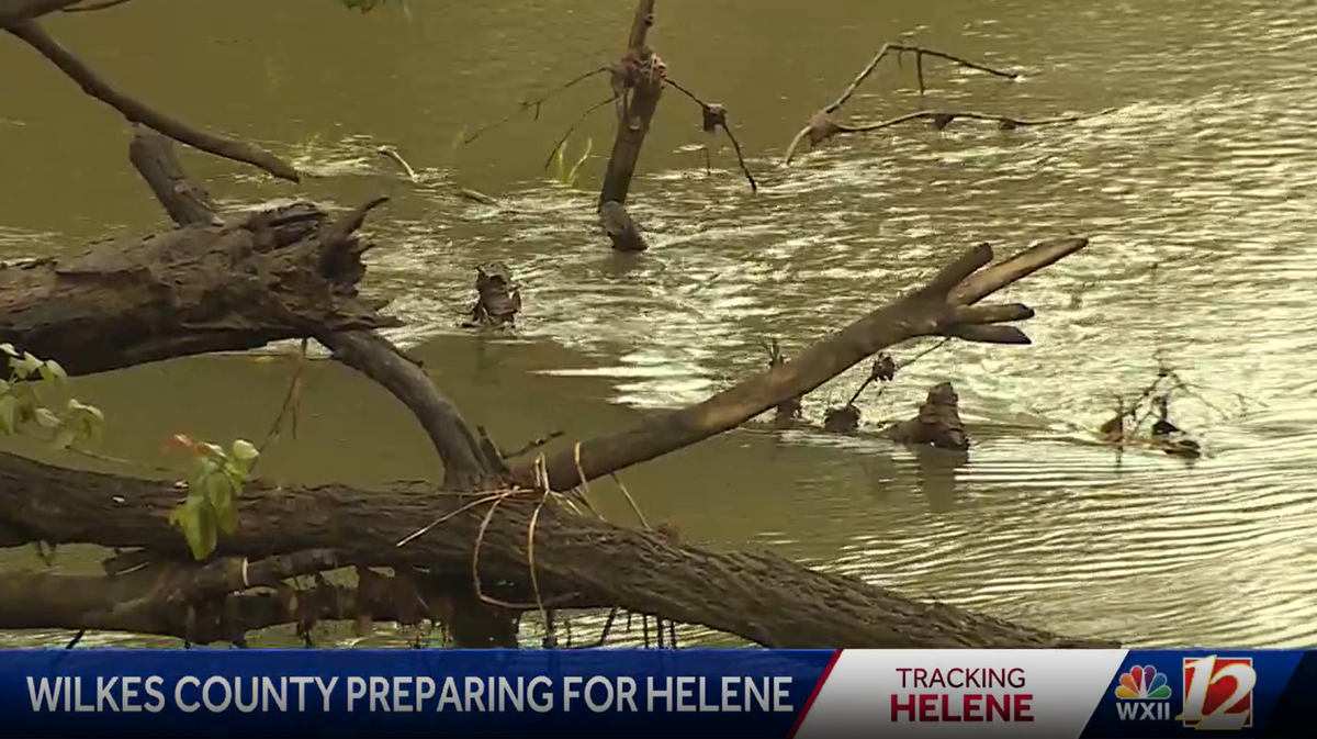 Wilkesboro expecting heavy rain, flooding due to Hurricane Helene [Video]