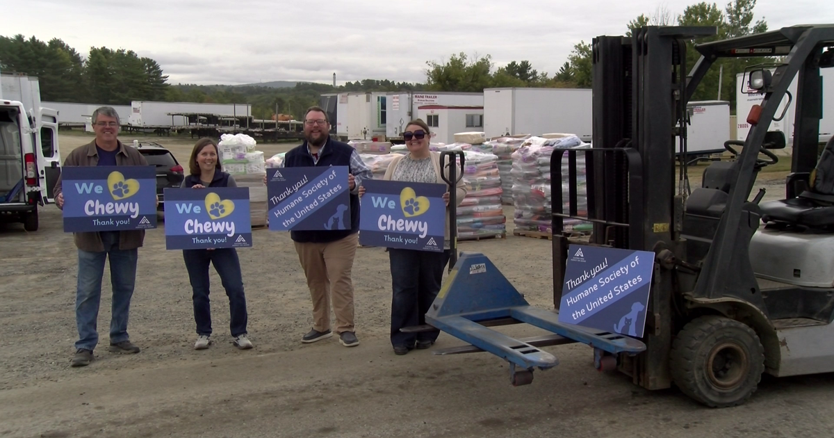 Local nonprofit receives 40k pound donation of pet food and supplies | Local News [Video]