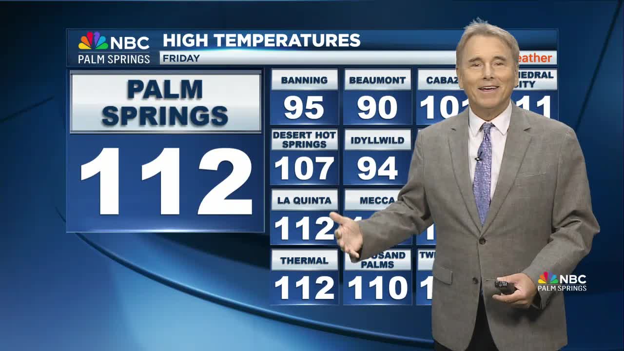 An NBC Palm Springs Weather Head-Up for Thursday, September 26, 2024! [Video]