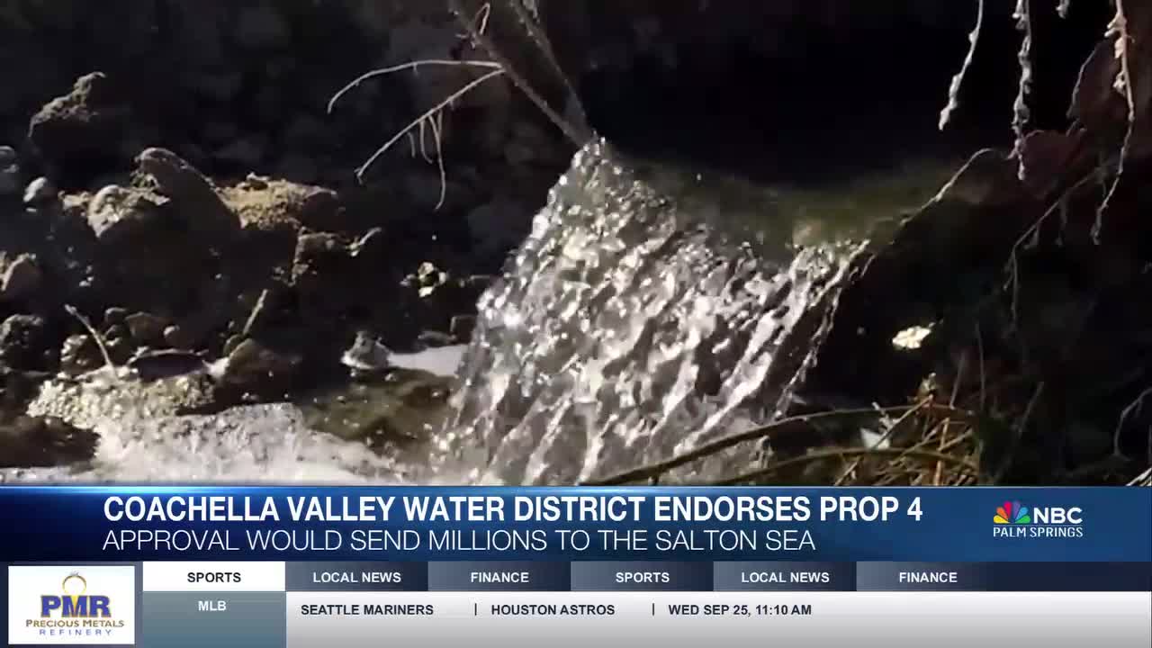 Coachella Valley Water District Backs Proposition to Fund Salton Sea and Climate Projects [Video]