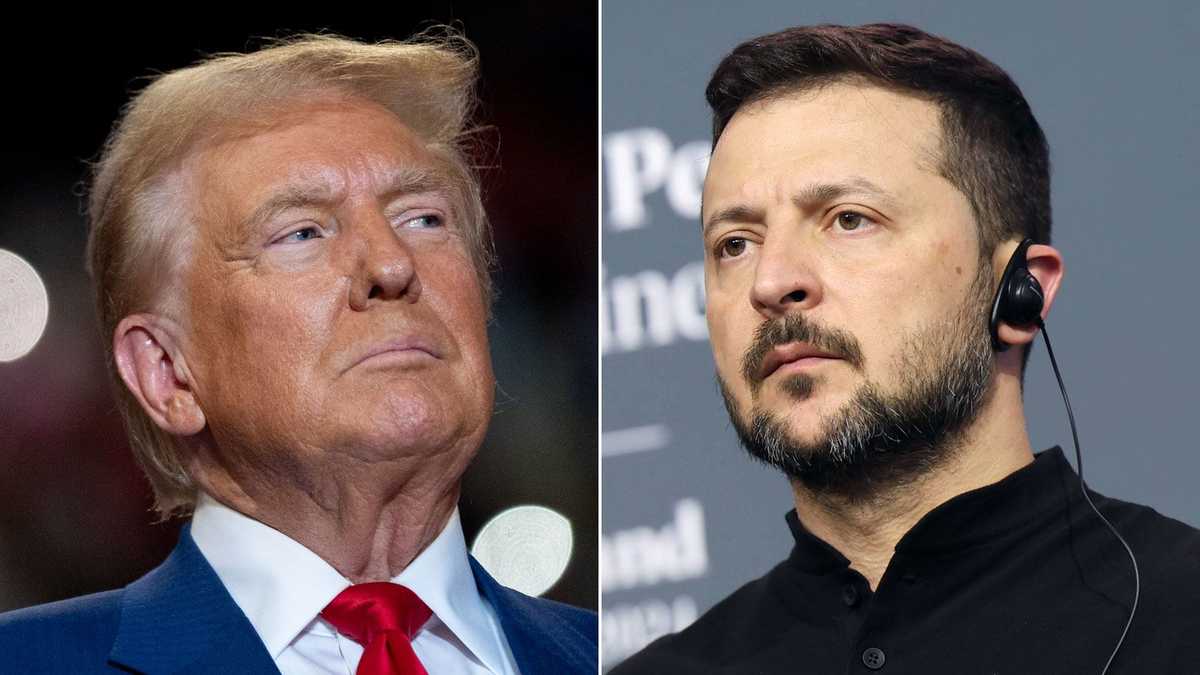 Trump and Zelenskyy meet in New York amid rising questions about US support for Ukraine [Video]