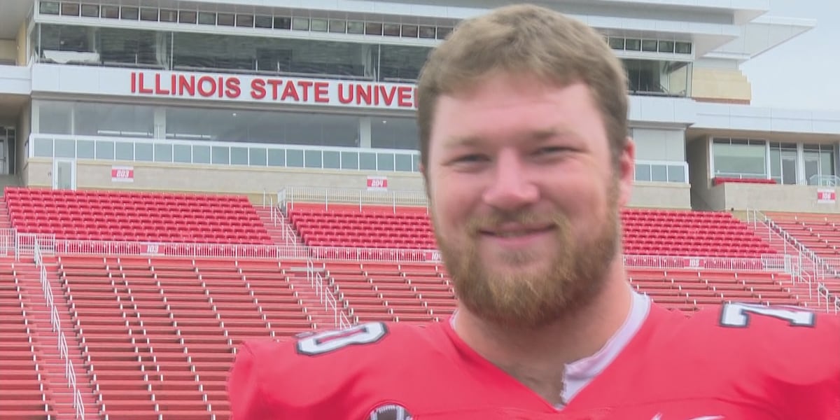 Washington High grad J.J. Guedet has found a home on the ISU Redbirds offensive line [Video]