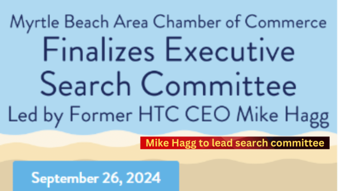 Search Committee formed to appoint new President & CEO of Myrtle Beach Area Chamber of Commerce MyrtleBeachSC News [Video]