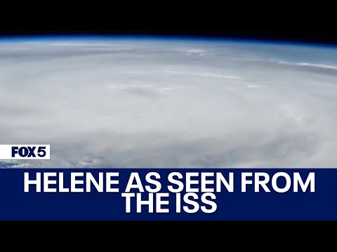 Helene bird’s-eye-view from the International Space Station [Video]