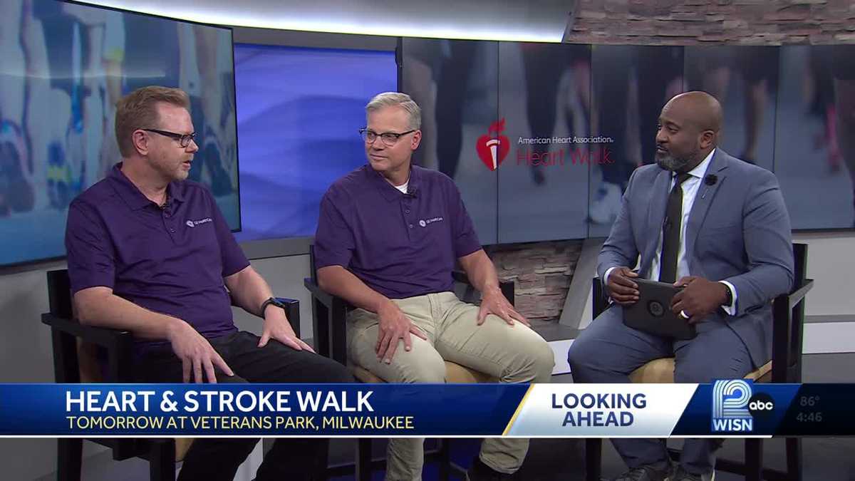 Annual Heart & Stroke Walk returns to Milwaukee lakefront [Video]