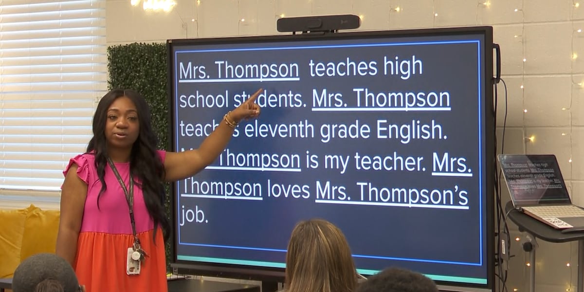 September Teacher of the Month: Dale County High Schools Andrea Thompson [Video]