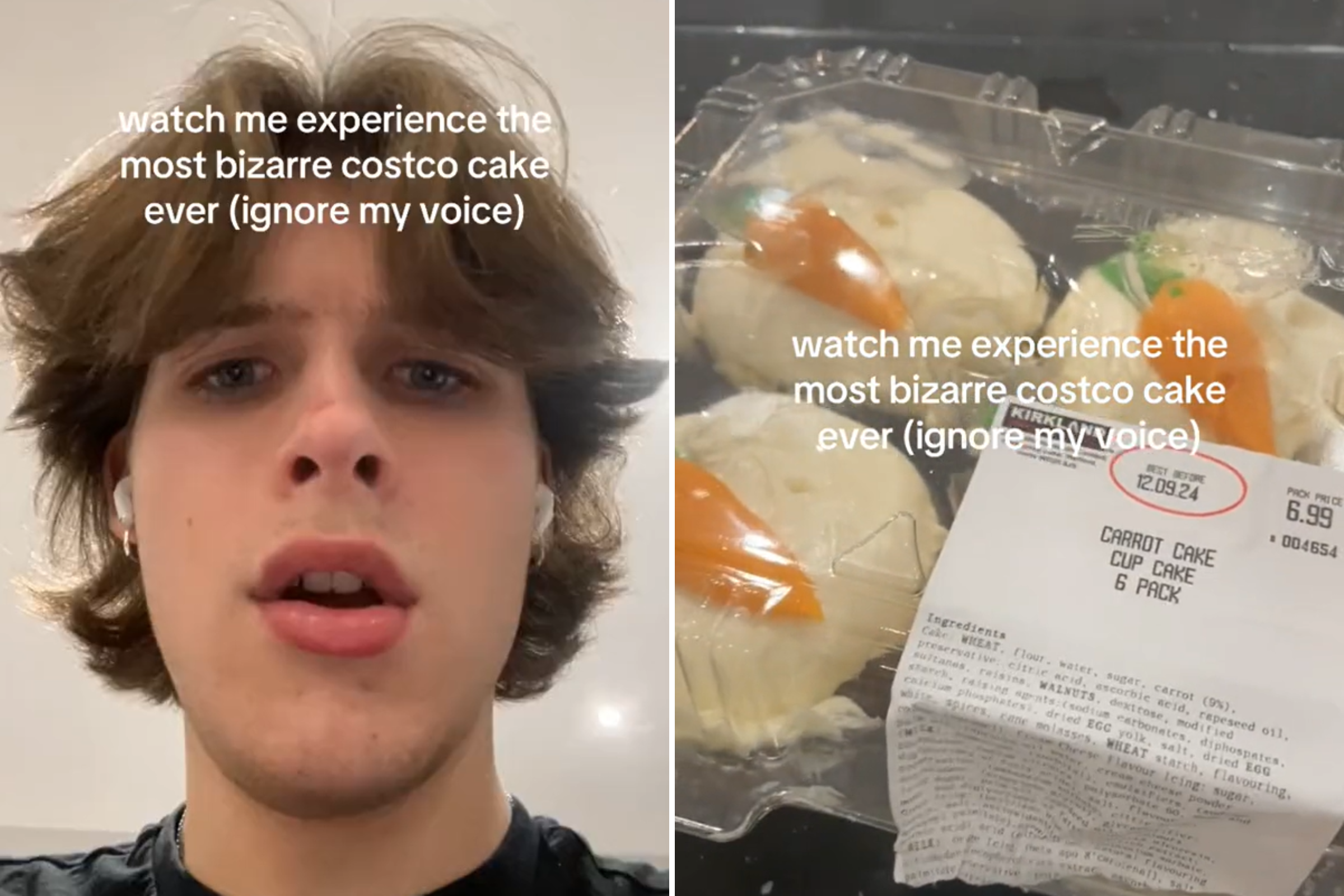 Costco Customer Buys Pack of Carrot Cakes, ‘Disgusted’ by What’s Inside [Video]